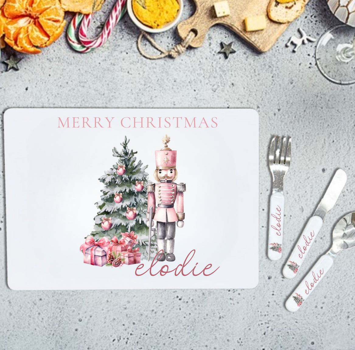 Placemat & Cutlery Set
