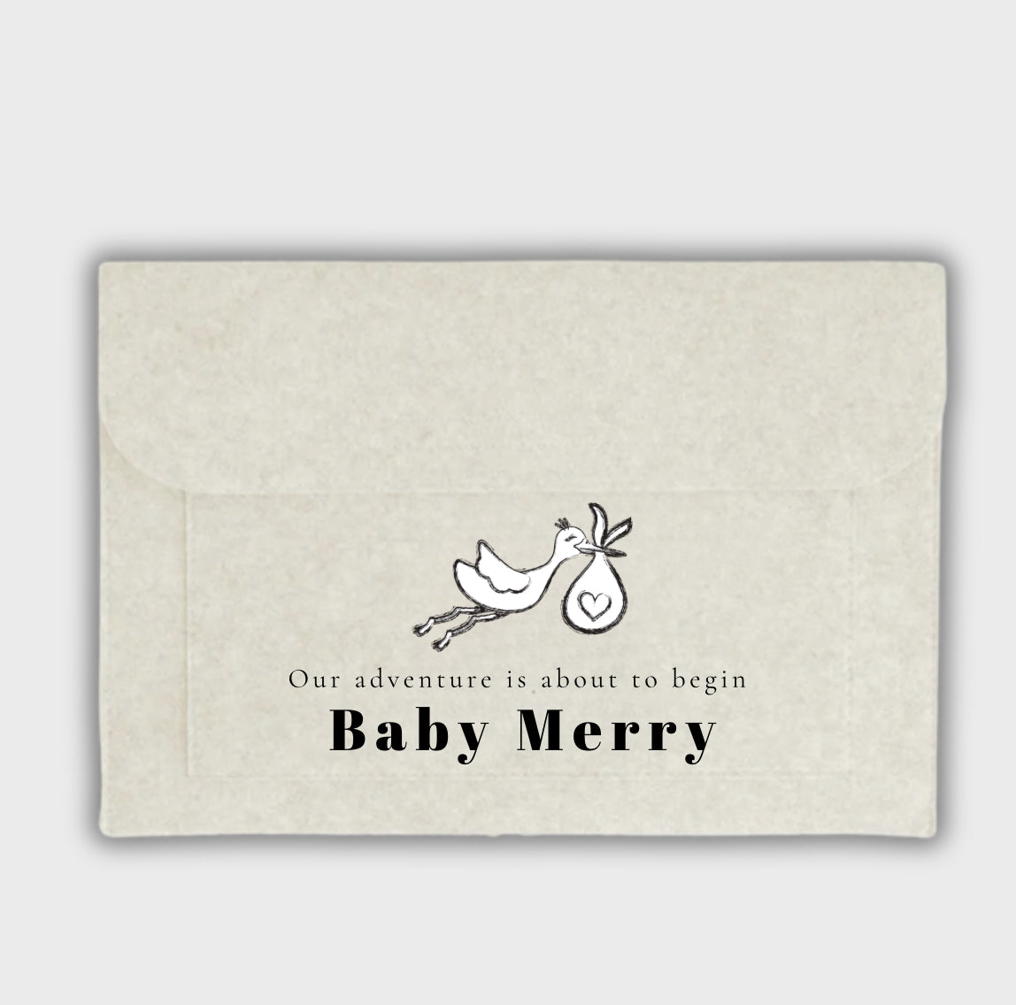 Our New Adventure Baby Maternity Notes Folder