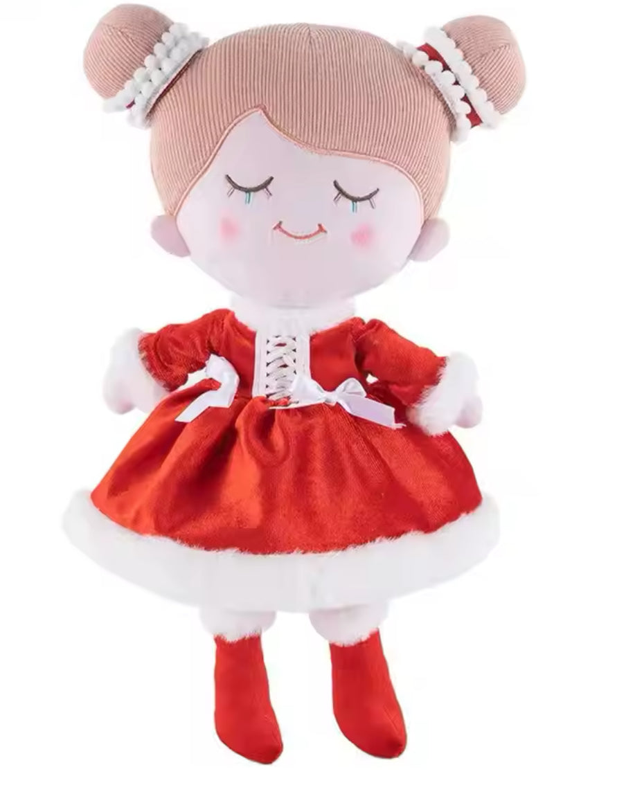 Christmas Personalised Plush  Dolly