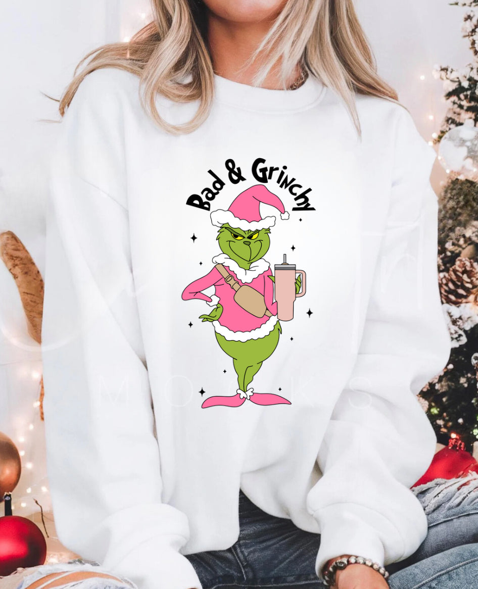 Bad & Grinchy Sweatshirt