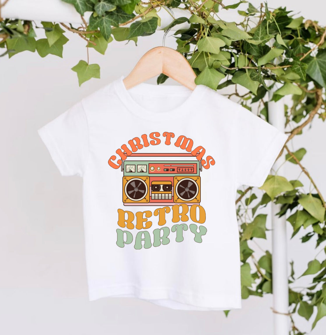 Retro Christmas Party T-Shirt