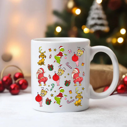 Christmas Mug - Naughty Gr*nch