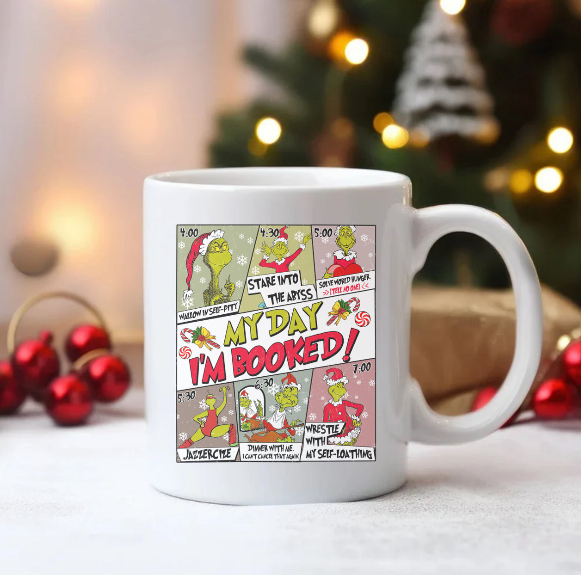 Christmas Mug - My Day I’m Booked