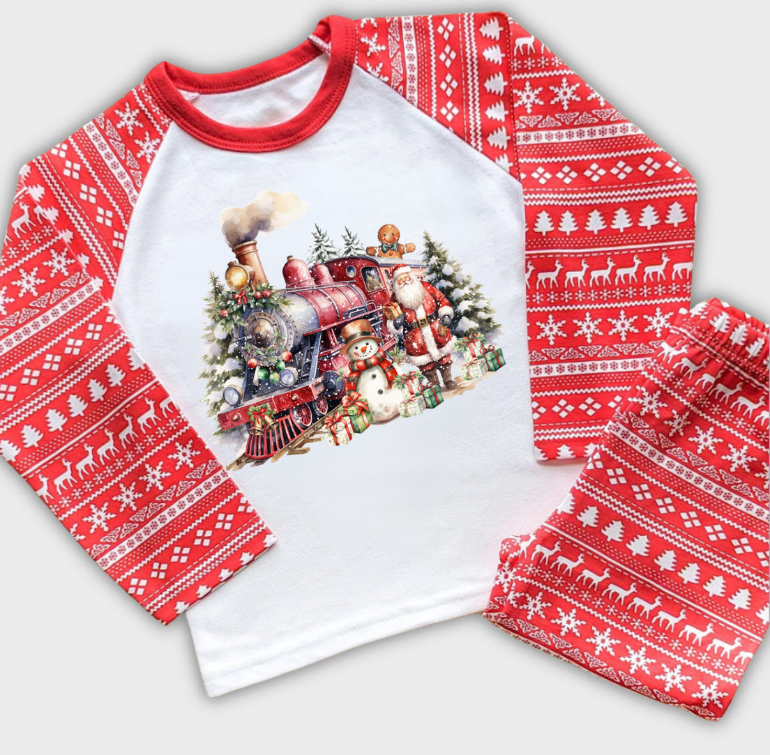 Santa Train - Christmas Pj’s