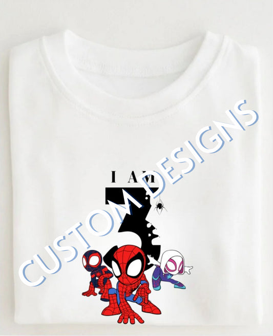 Custom Designs - Birthday T-Shirts