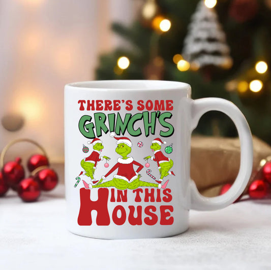 Christmas Mug - Naughty Gr*nch