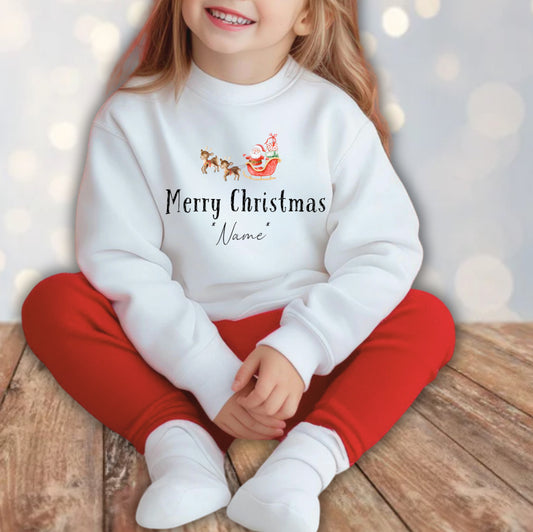 Santa Sleigh Sweatshirt