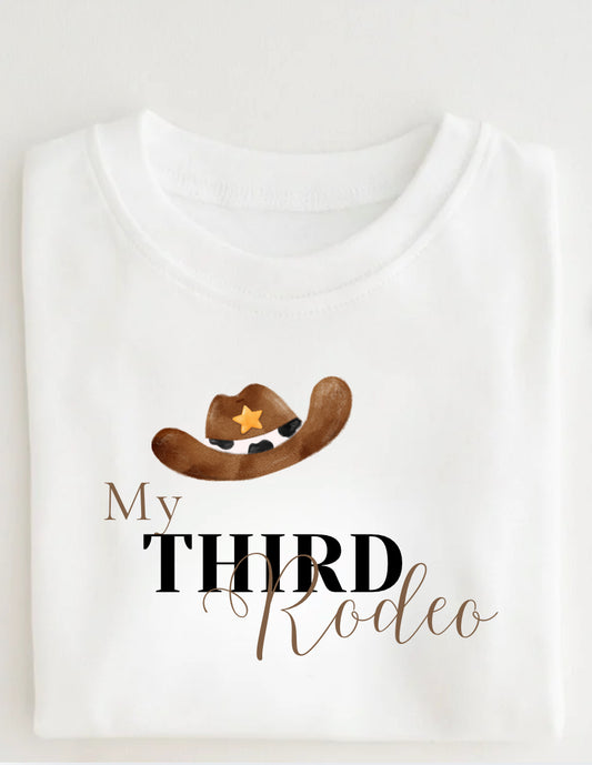 3rd Rodeo Birthday T-Shirt