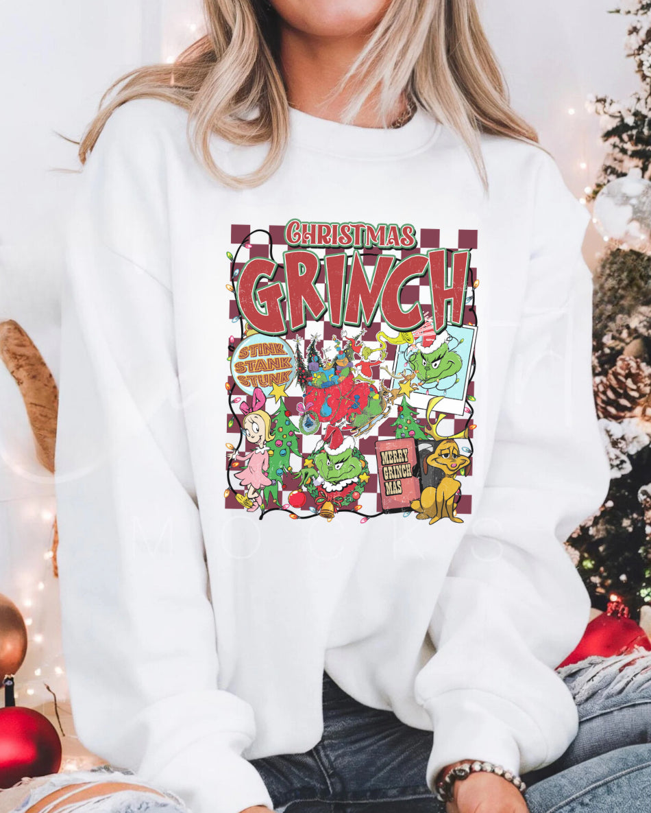 Christmas Grinch  Sweatshirt