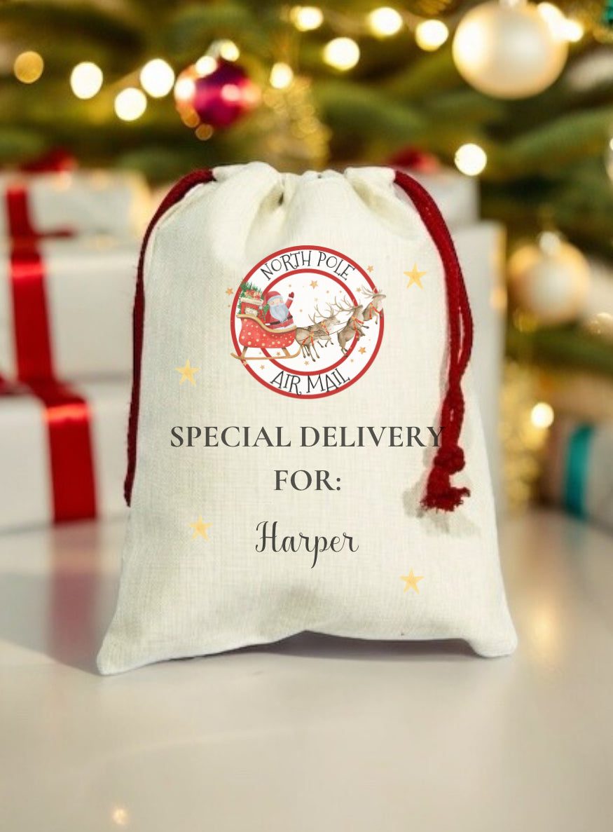 Santa Mail Sack - Personalised