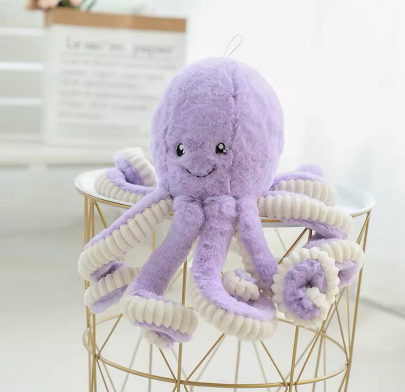 Small/Large Plush Octopus